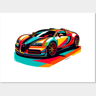 Bugatti Veyron Posters and Art